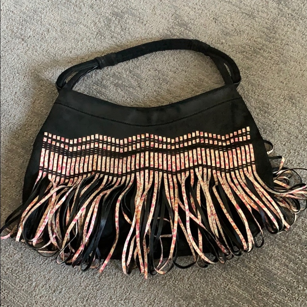 Katherine Kwei NY - Leather/Suede Donna Hobo Bag